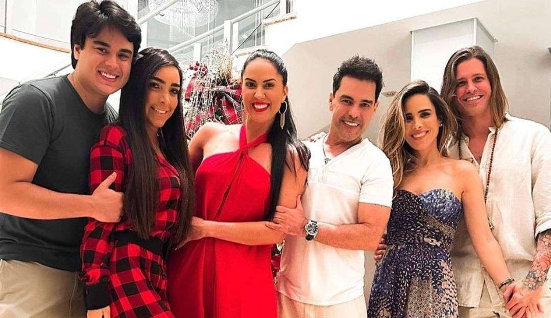 Vanessa Camargo e Dado Dolabella passam natal em família ao lado de Zezé