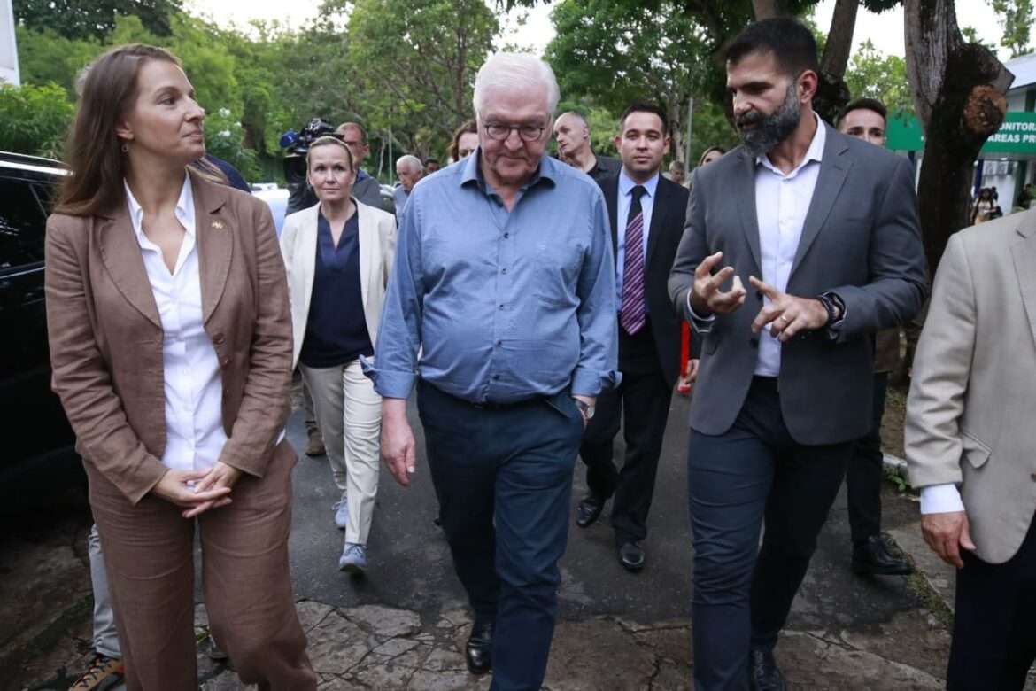 Presidente da Alemanha conhece Sistema Estadual do Meio Ambiente durante visita ao Amazonas