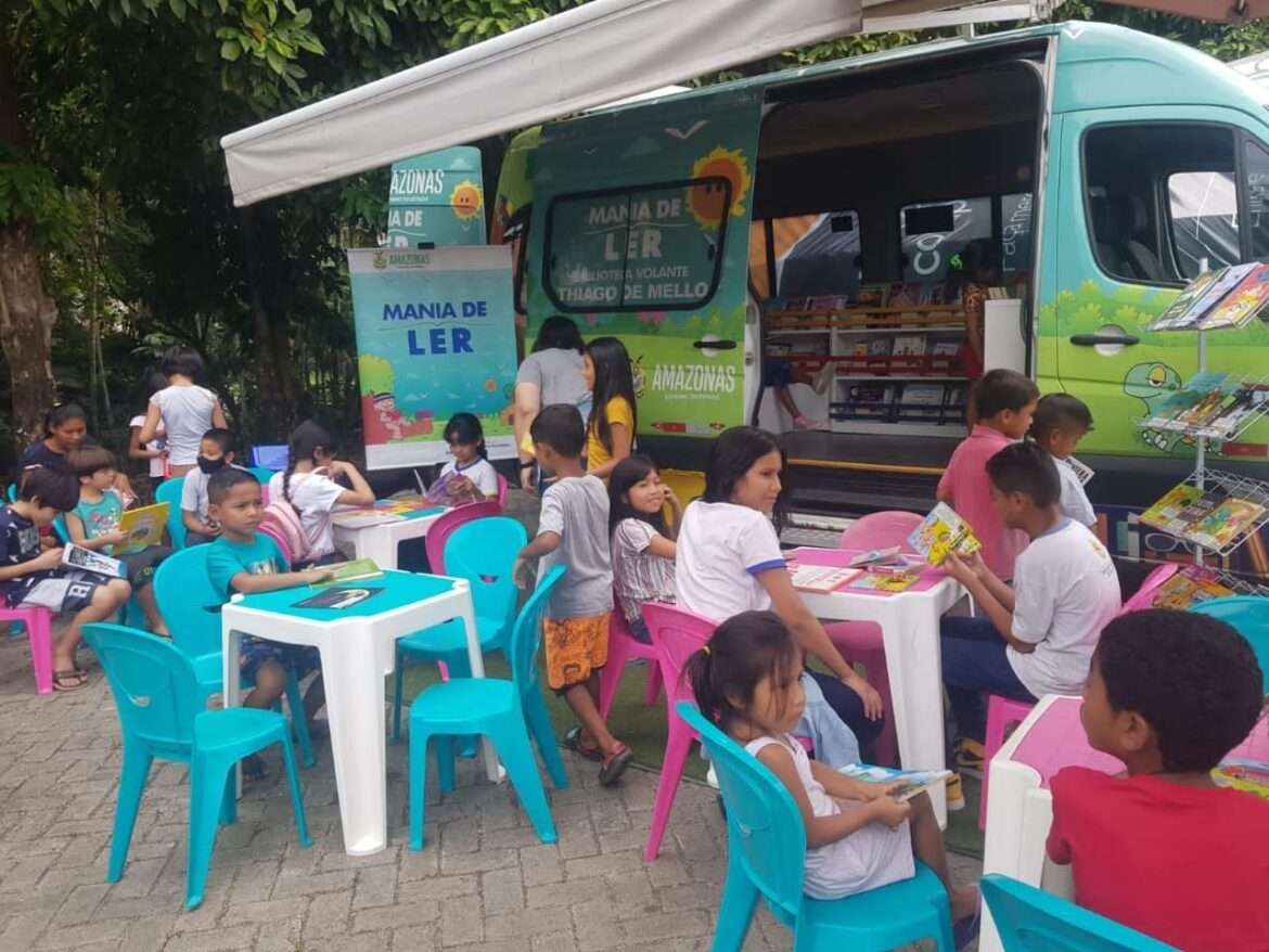 Mania de Ler: Biblioteca Volante retorna com nova edição aos domingos no Centro de Manaus