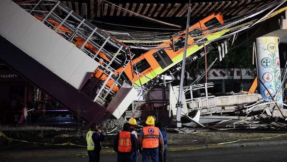 Colisão de vagões no metrô deixa um morto e 57 feridos no México