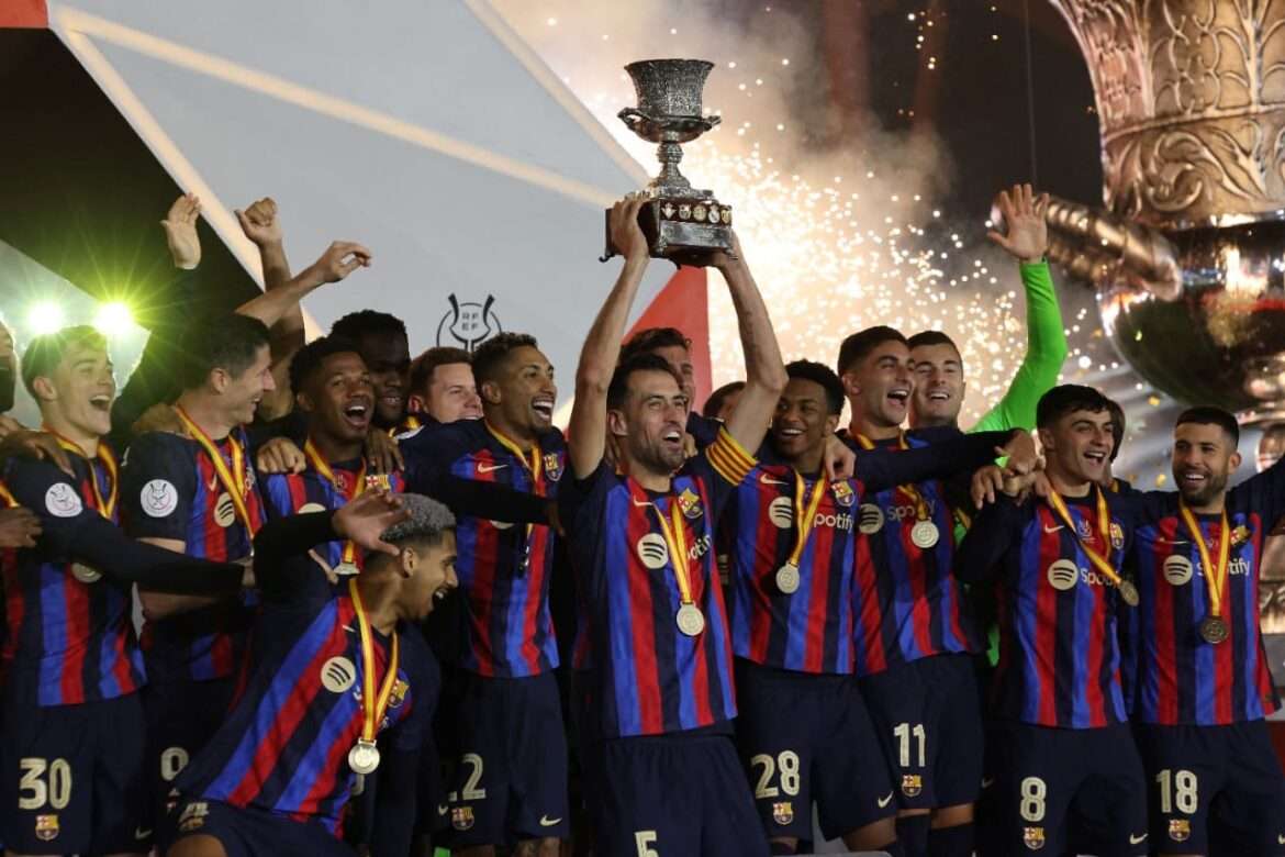 Barcelona é campeão da Supercopa da Espanha em Riad