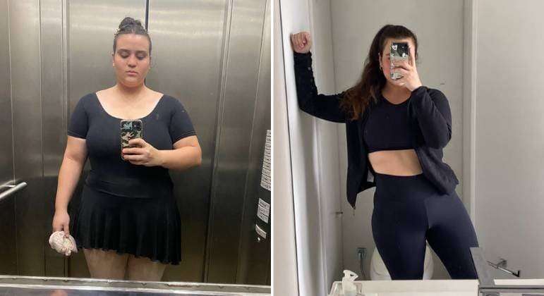 Após engordar 40 kg, jovem inspira web com rotina de emagrecimento enquanto luta contra a depressão