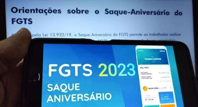 Saque-aniversário do FGTS já está disponível para nascidos em janeiro; saiba como receber