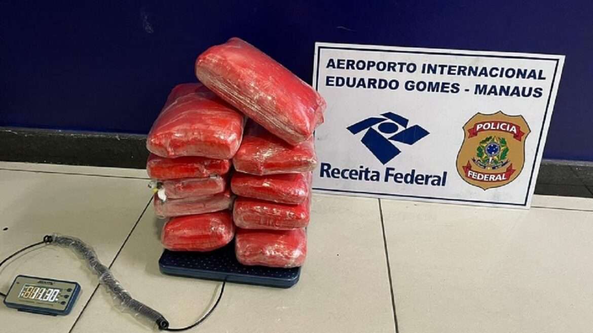 Mulher é presa com mais de 11 Kg de drogas em Aeroporto de Manaus