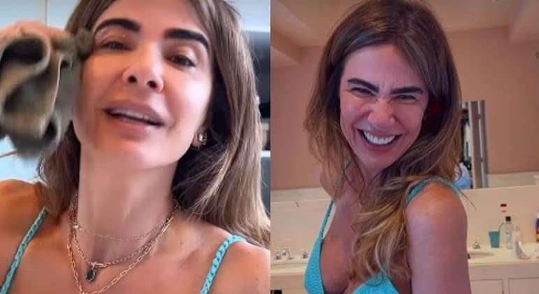 Luciana Gimenez exibe sobrancelha grossa após procedimento dar errado: 'Estou com uma taturana'