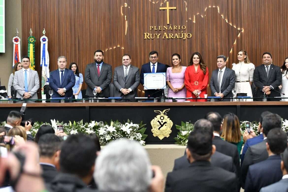 Prefeito David Almeida participa da leitura da mensagem governamental de Wilson Lima reforçando parceria com Manaus