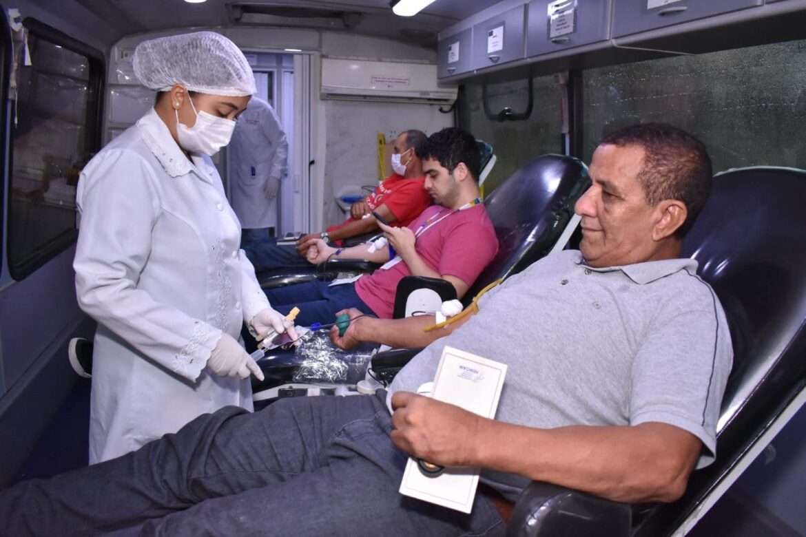 Prefeitura de Manaus promove ‘Ação Solidária de Doação de Sangue’ em parceria com o Hemoam