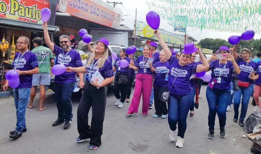 Caminhada na zona Leste encerra o 'Janeiro Roxo' com alerta sobre a hanseníase