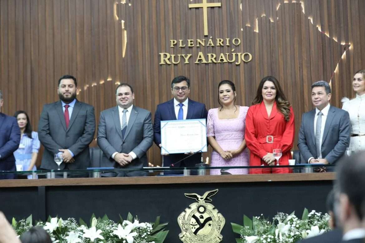 Governador Wilson Lima recebe título de cidadão amazonense na Assembleia Legislativa do Amazonas