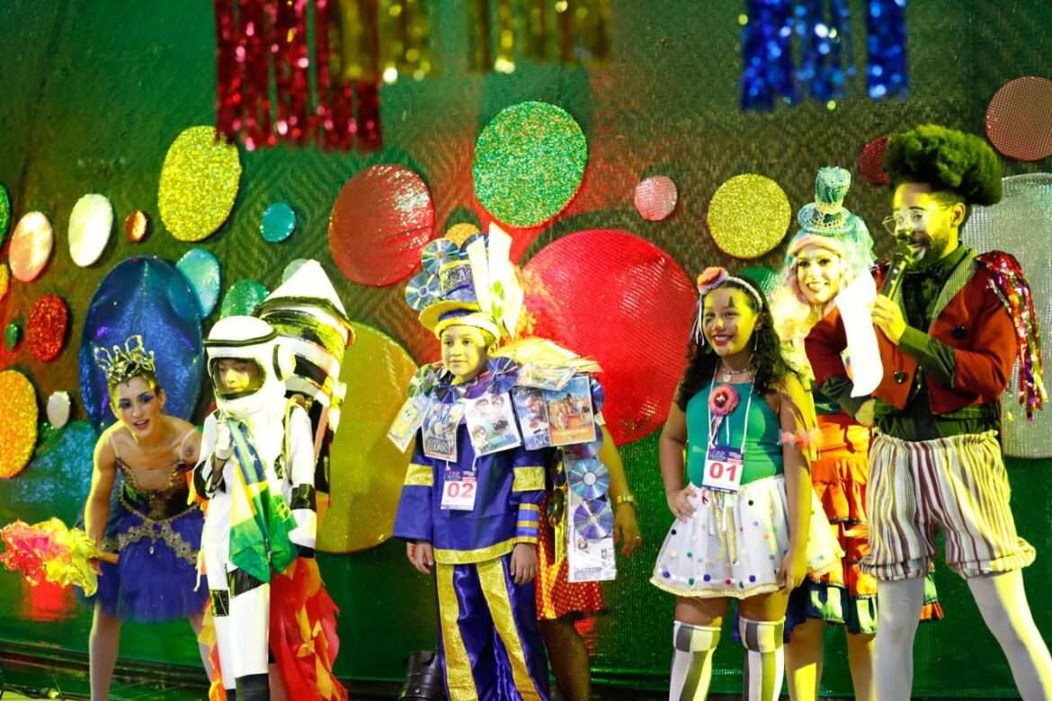 Carnaval na Floresta: Domingo de pré-carnaval é marcado pelo luxo e criatividade no Concurso de Fantasia Infantil