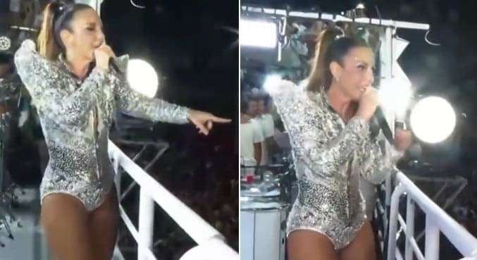 Ivete Sangalo promete dar celular novo a folião que foi furtado em bloco: 'Não vale a pena'