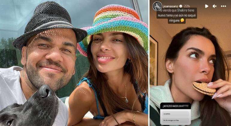 Mulher de Daniel Alves manda indireta ao jogador, preso na Espanha