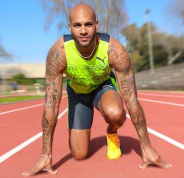 Marcell Jacobs, campeão olímpico dos 100 metros rasos, se une à PUMA