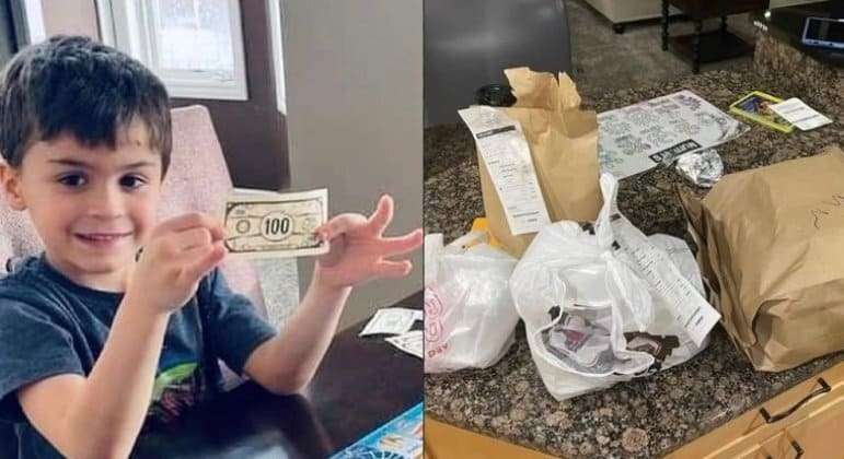 Garotinho gasta R$ 5.000 com delivery de comida enquanto brincava no celular do pai