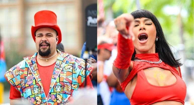 Pocah e Tiago Abravanel comandam bloco de Carnaval no Rio de Janeiro