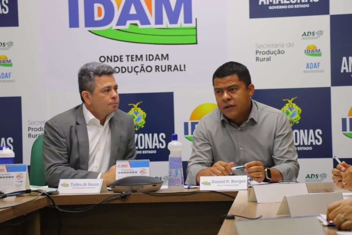 Vice-governador Tadeu de Souza destaca fortalecimento do setor primário em visita à Adaf, ADS e Idam