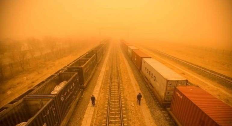 Tempestade de areia similar à que aconteceu na China promete impactar o público na nova temporada de Reis