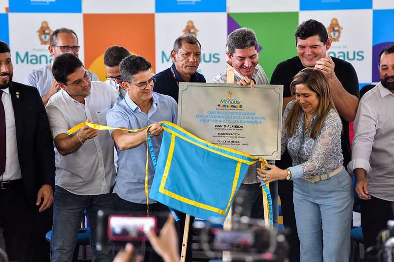 Prefeitura de Manaus reinaugura escola municipal Edinir Telles após reforma de R$ 3,5 milhões