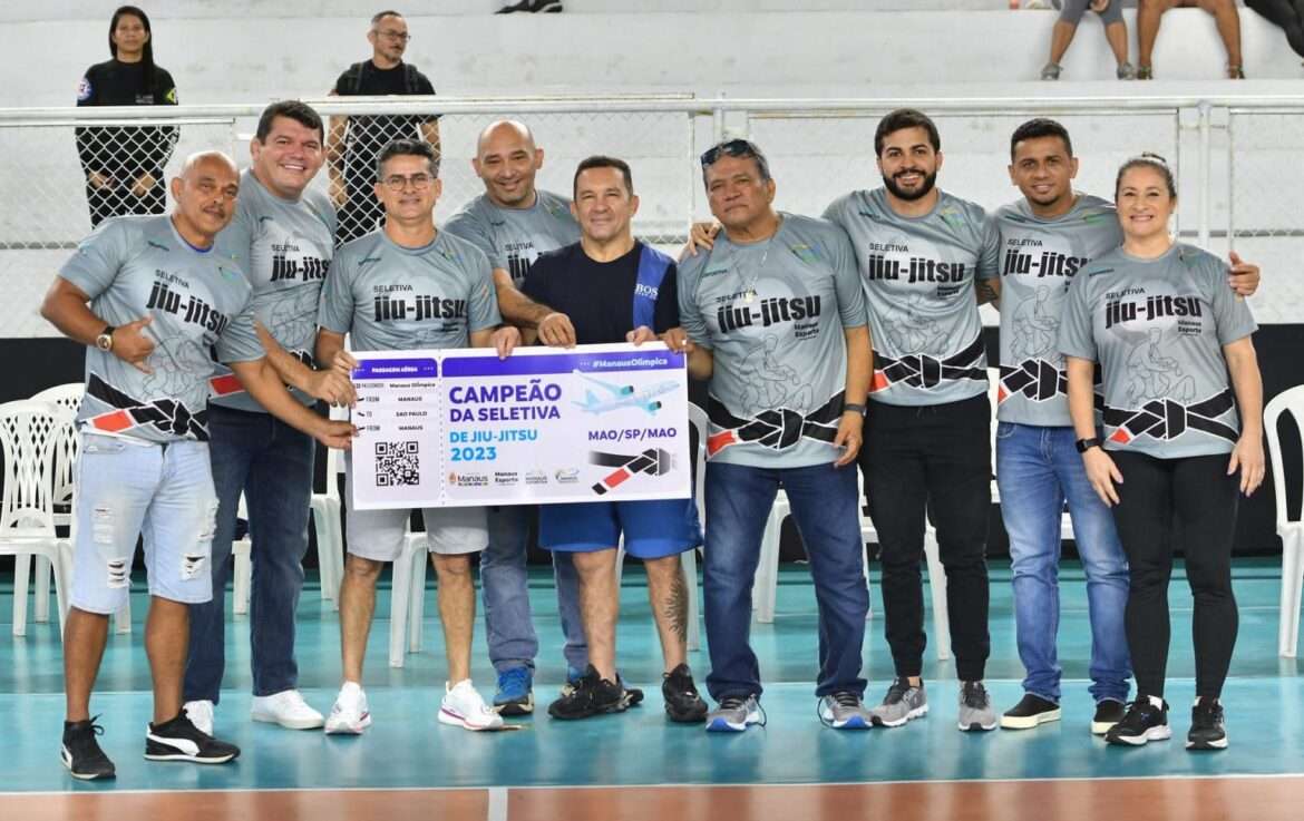 Prefeito destaca apoio inédito da prefeitura aos atletas do Jiu-Jítsu de Manaus para a disputa do Campeonato Brasileiro