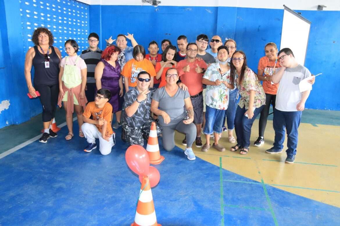 Escola André Vidal de Araújo tem programação alusiva ao Dia Internacional e Nacional da Síndrome de Down