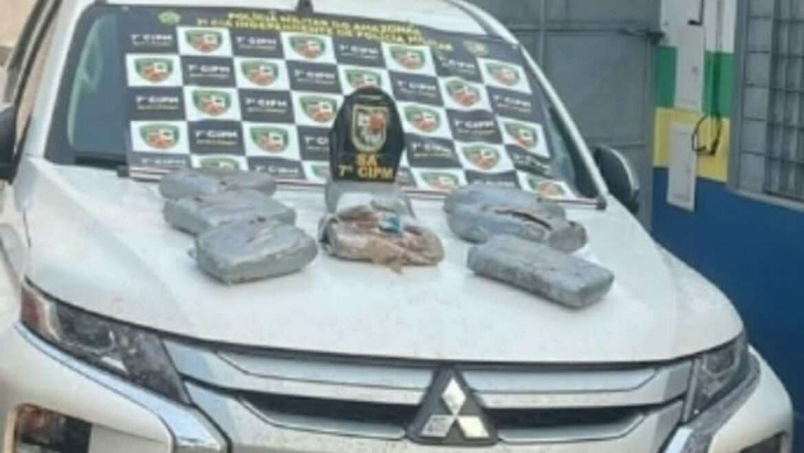 Trio que transportava maconha para boa vista ( RR ) é preso na Br-174