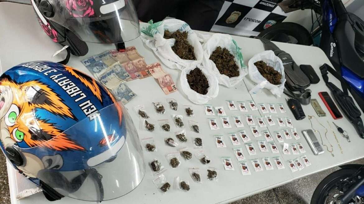 PC prende homem que vendia droga personalizada com direito a delivery