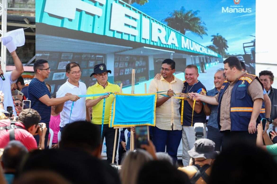 Prefeitura de Manaus entrega a nova feira do Japiim