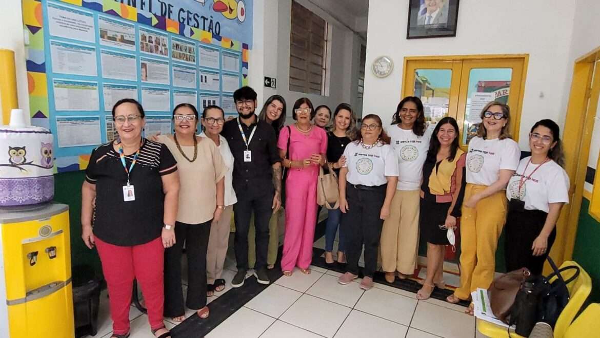 Prefeitura de Manaus e Ministério Público visitam escolas para certificação do selo do projeto ‘Juntos pela vida’