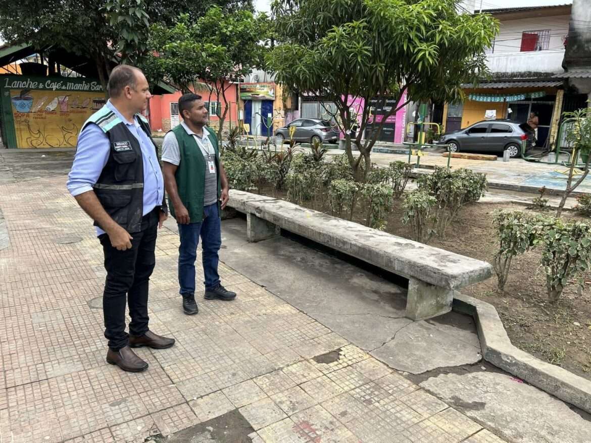 Prefeitura de Manaus realiza ordenamento no bairro Compensa para facilitar o trabalho do vendedor informal