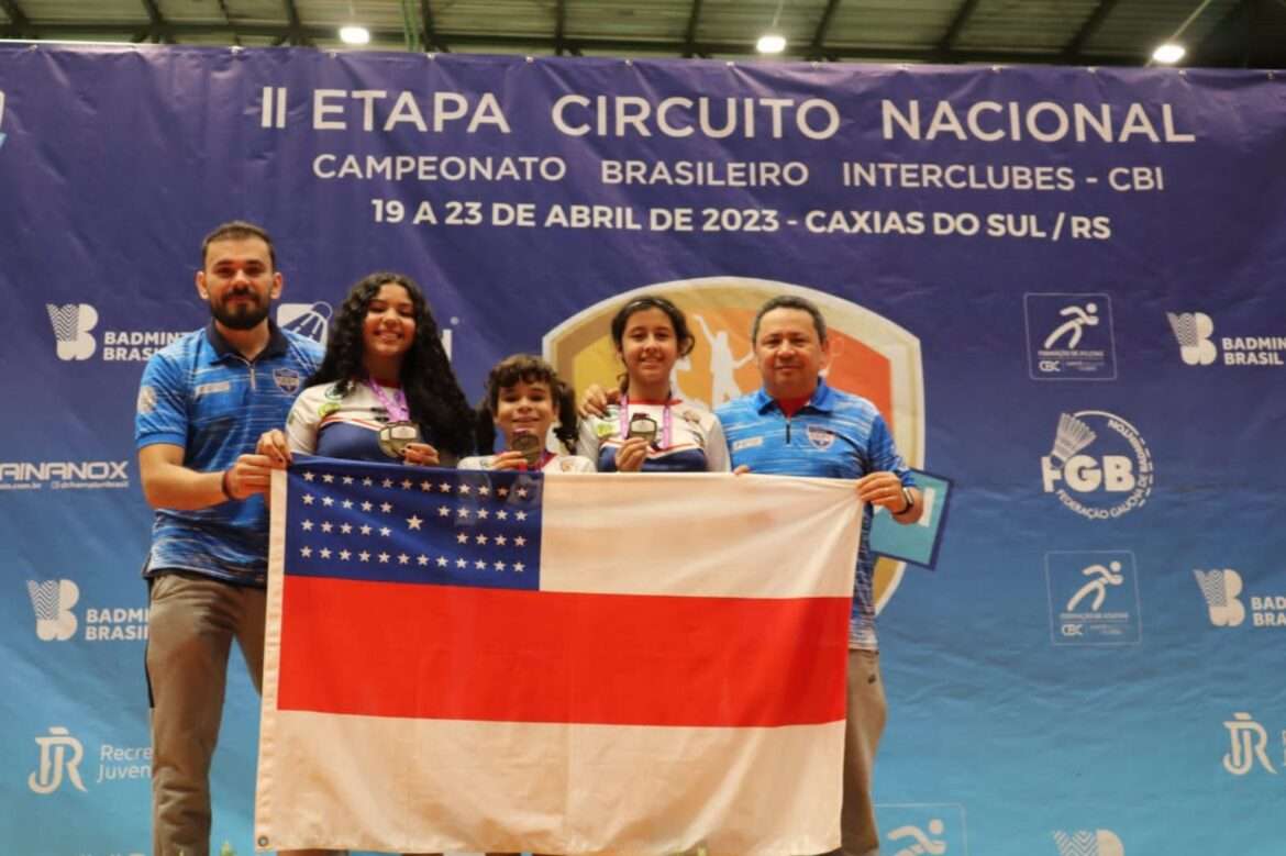 Atletas do ‘Manaus Esportiva’ conquistam medalhas em 2ª Etapa do Circuito Nacional de Badminton, no Rio Grande do Sul