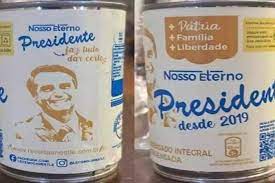 Nestlé diz que não fez lata personalizada de leite condensado para Bolsonaro