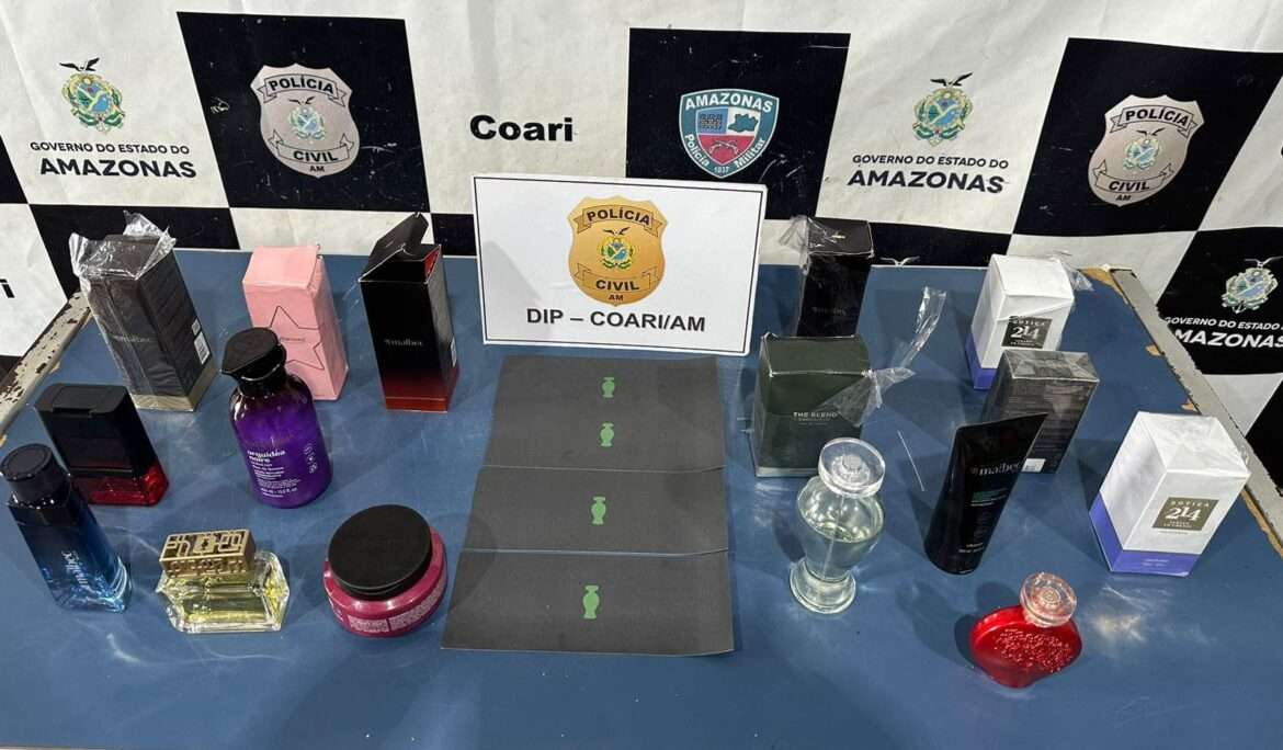 Polícia prende integrantes de organização criminosa por furto a perfumaria