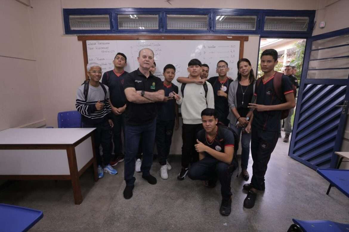 SSP-AM visita unidades de ensino em fortalecimento ao dia D de Cultura de paz nas escolas