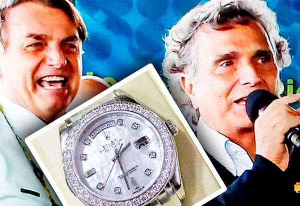 Nelson Piquet guarda 175 caixas de presentes de Bolsonaro, incluindo joias