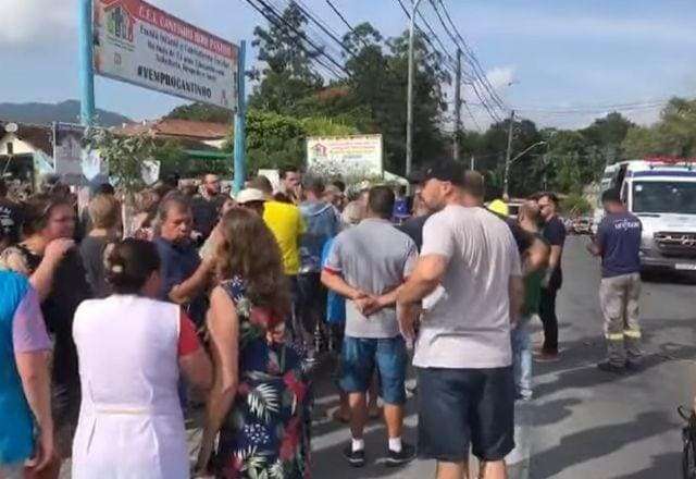 Tragédia em creche: professora diz que trancou bebês no banheiro para salvar alunos