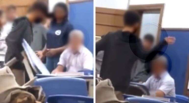 Aluno intimida professor e tenta derrubá-lo de cadeira em escola de Assis, interior de SP