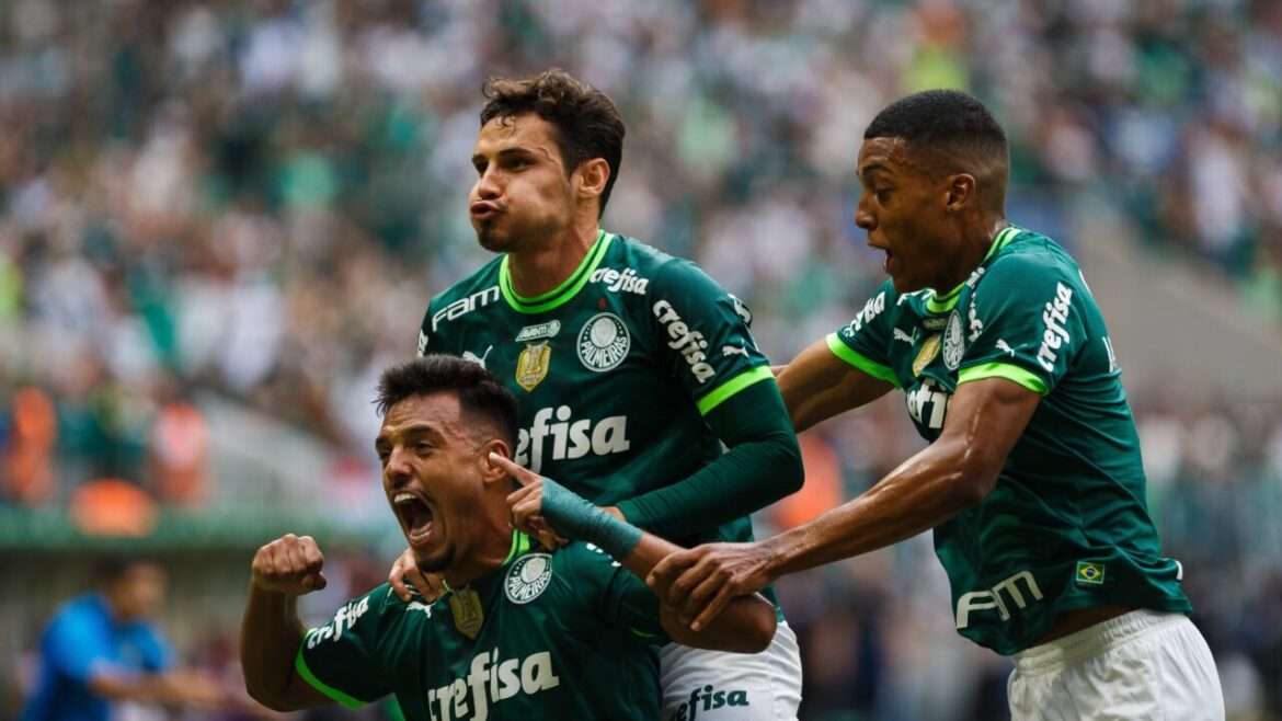 Palmeiras goleia o Água Santa e leva a taça do Paulistão 2023