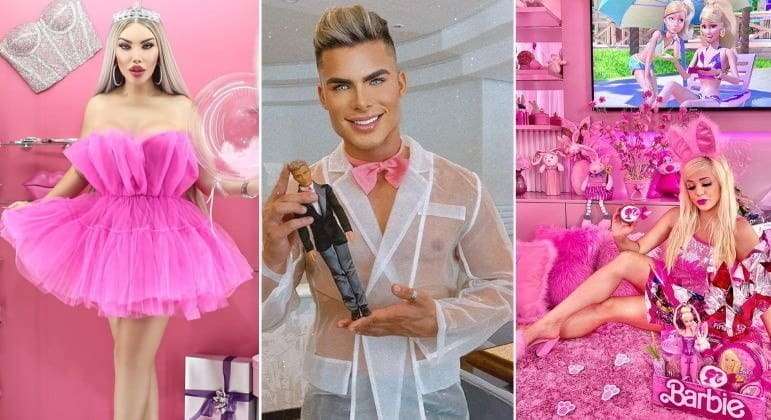 Cirurgias plásticas e vida cor-de-rosa: Barbies e Kens humanos fazem sucesso na internet