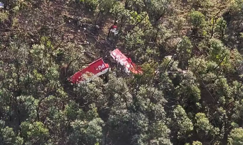 Piloto morre em queda de avião em Minas Gerais