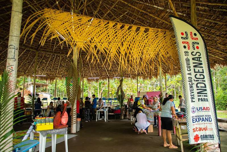 Famílias indígenas de comunidade da zona rural recebem ação de saúde da Prefeitura de Manaus