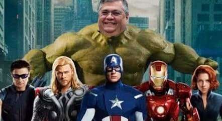 Depois do 'se vocé é da Swat, eu sou dos Vingadores', Dino publica memes como super-herói