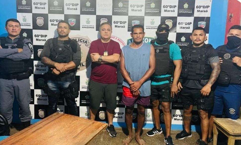 Suspeita de matar colombiano a facadas em Maraã é preso