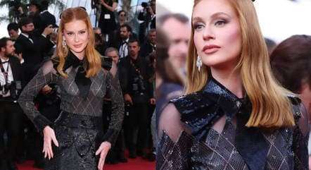 Marina Ruy Barbosa usa look ousado no tapete vermelho do festival de Cannes