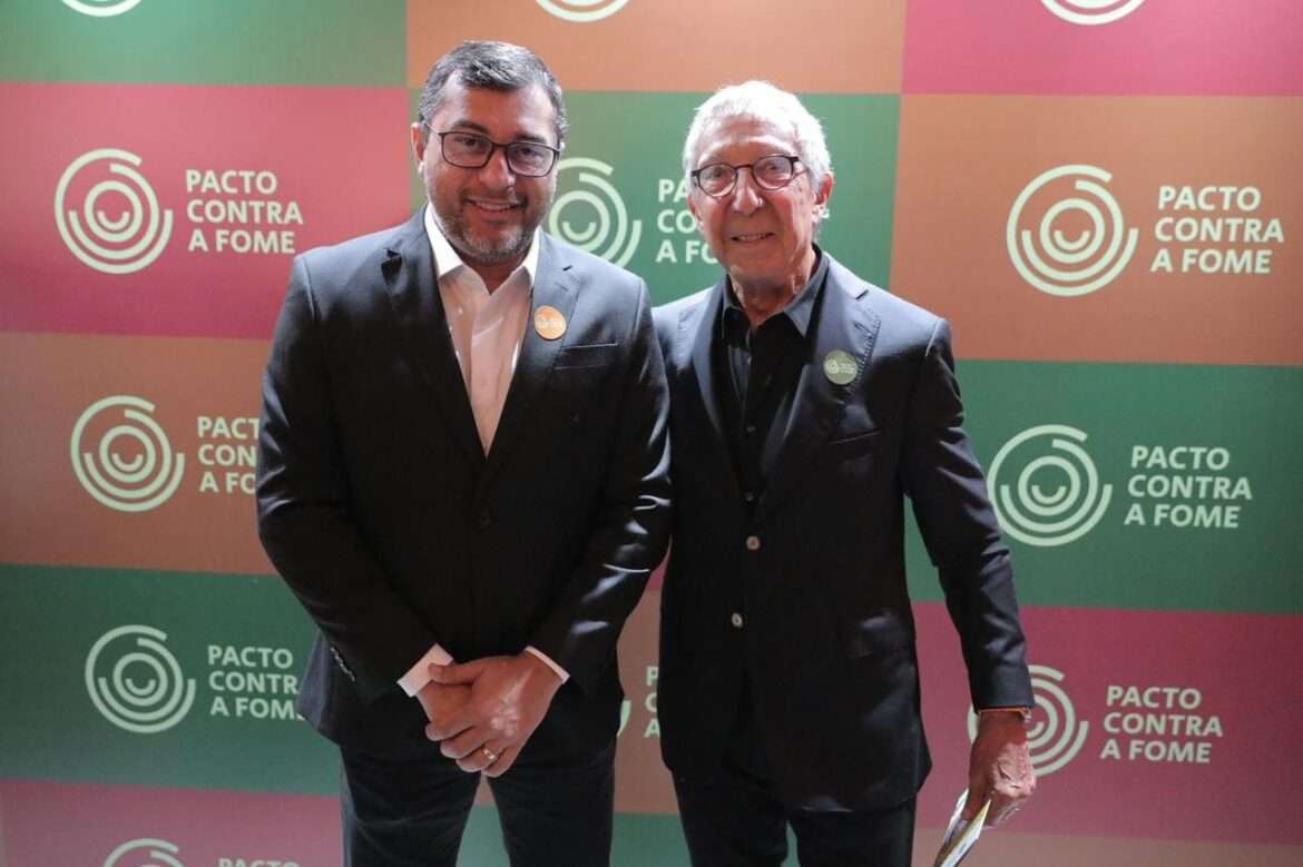 Em SP, Wilson Lima apresenta política de segurança alimentar do Amazonas em lançamento do Pacto Contra a Fome