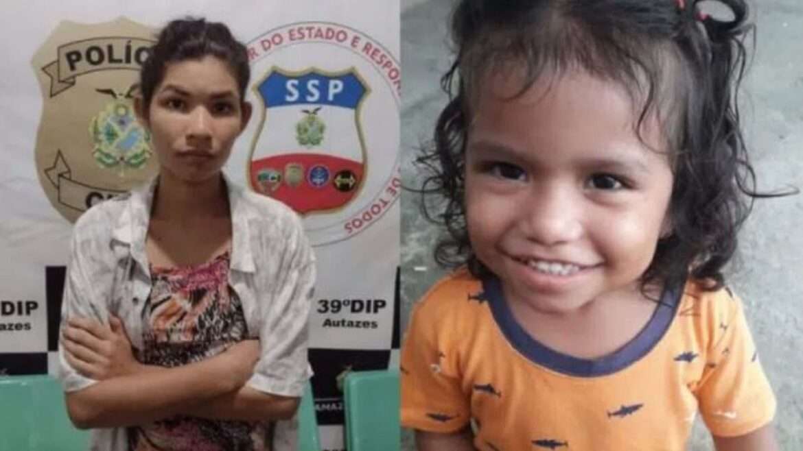 Suspeita de matar e enterrar a sobrinha de dois anos é presa