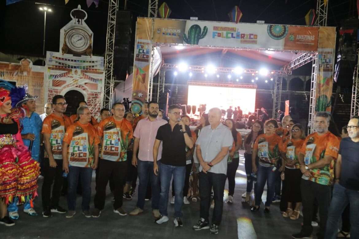 Primeira noite de apresentações do 65º Festival Folclórico do Amazonas reúne nove mil pessoas