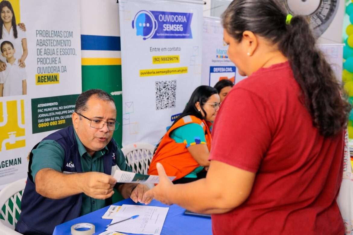 ‘Manaus Mais Cidadã’ realiza mais de 13 mil atendimentos na zona Oeste neste sábado