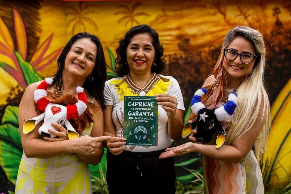 Parintins 2023: Amazonas lança cartilha com orientações para prevenir doenças e garantir saúde vocal e auditiva