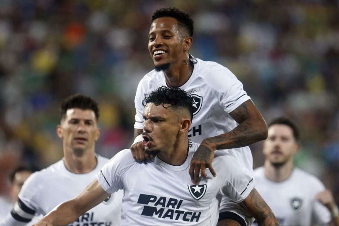 Botafogo vence o Palmeiras e aumenta vantagem na ponta do Brasileirão