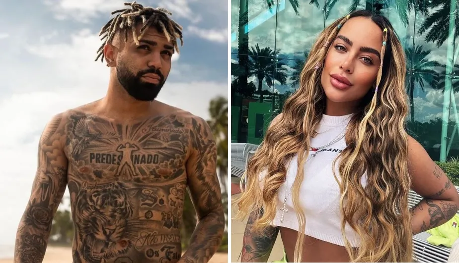 Gabigol e Rafaella Santos se encontram às escondidas em hotel após 'término'